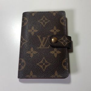 Rare! Louis Vuitton Vintage notepad / card holder